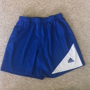 Women’s Blue Adidas training shorts sz. S